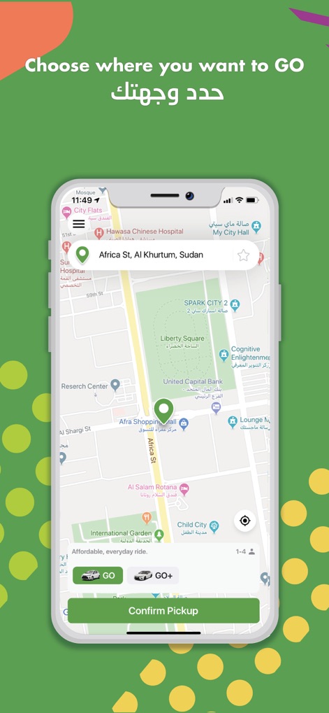 GO: Car and BUS Rides‏ - Travel App | MWM