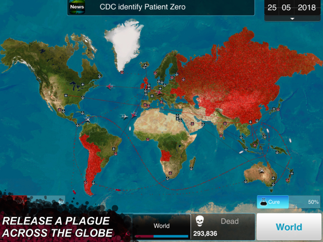 Plague Inc. Екранна снимка
