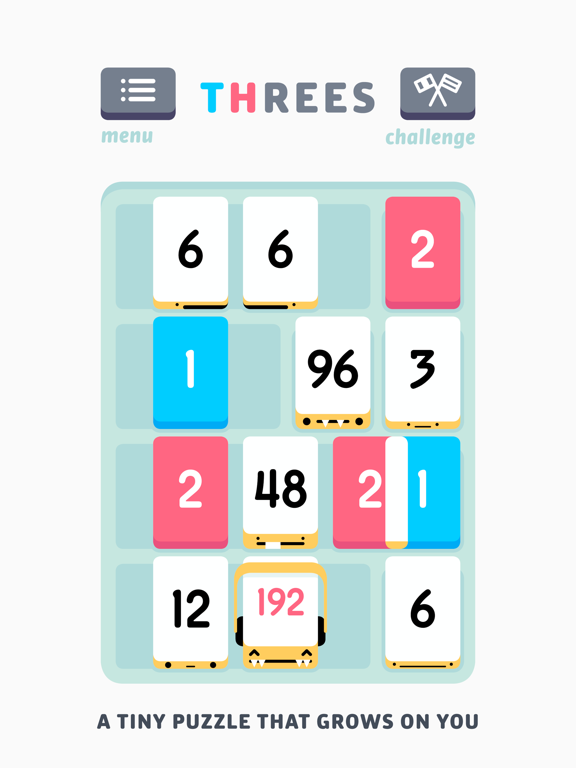 Threes! Screenshots