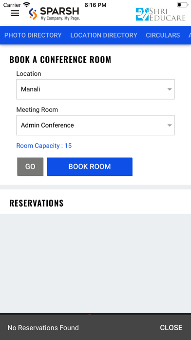 App screenshot