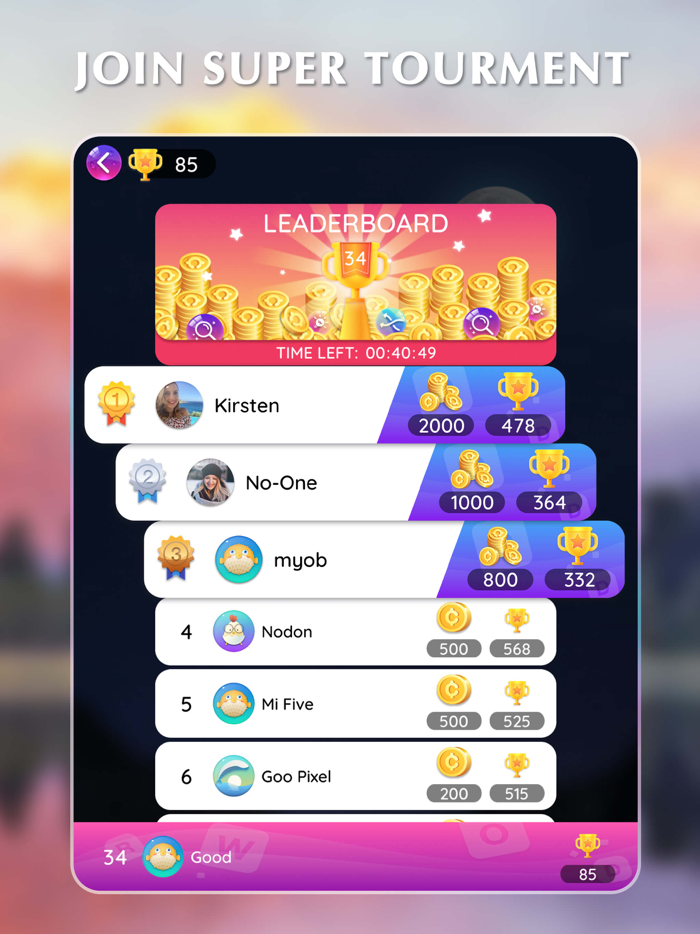 Word Sweeper-Search Puzzle