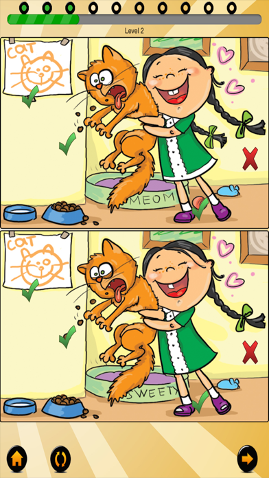 Screenshot #2 pour Ten differences with animals