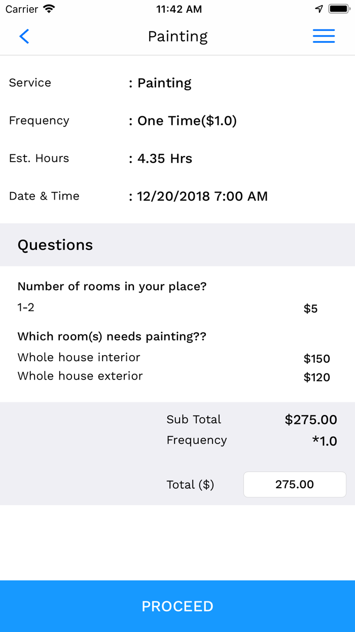 HSP Service Management