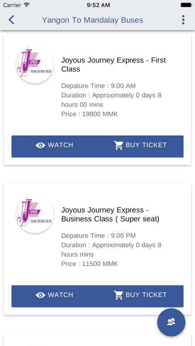 Screenshot #3 pour JJ Express Myanmar