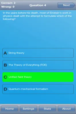 Game screenshot Einstein Biography & Quiz apk