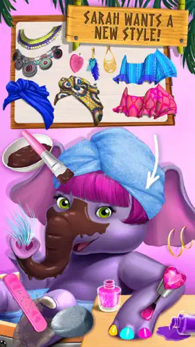 Jungle Animal Salon 2 - No Ads screenshot 7