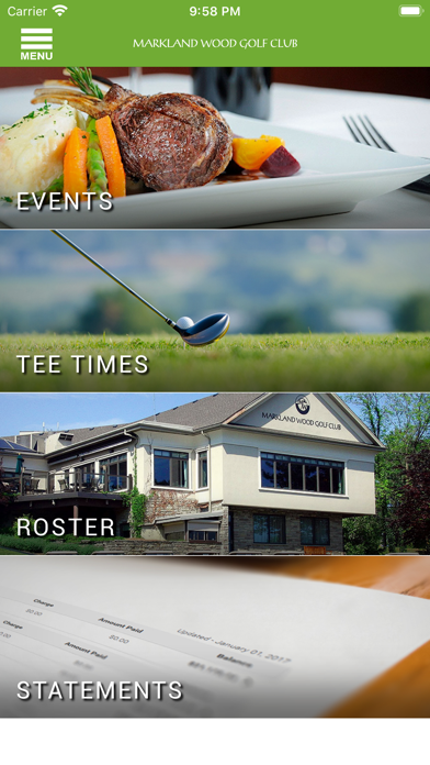 Markland Wood Golf Club Screenshot