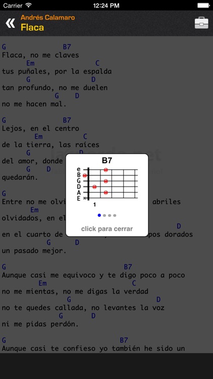 Spanish Tabs & Chords
