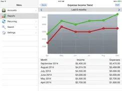 Accounts 2 Checkbook iPad image 4