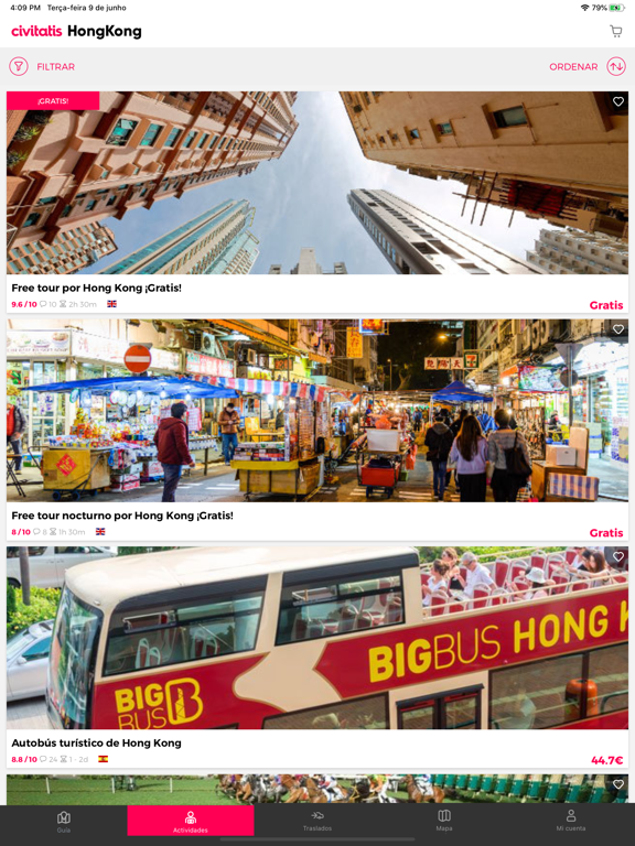 Screenshot #5 pour Guide de Hong Kong Civitatis