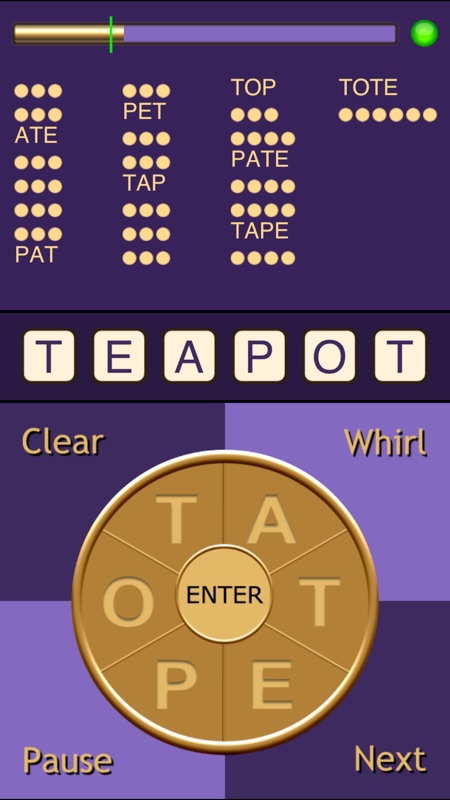 Whirly Word SE screenshot 4