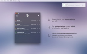 Dues • Recurent payment alerts screenshot