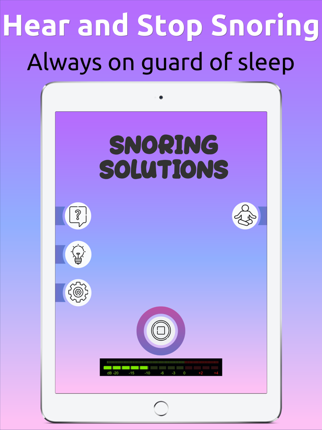 ‎Snoring Solutions Screenshot