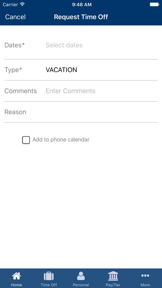 Munis ESS Mobile screenshot