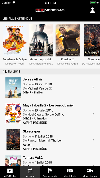 Screenshot #3 pour Ciné Mérignac
