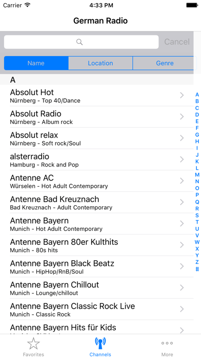 How to cancel & delete German Radio from iphone & ipad 1