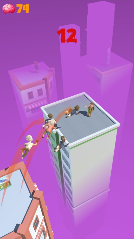 #3. 丧尸跳一跳大作战-恐怖病毒传染 (iOS) 由: 香霞 苏