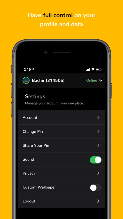 myChat - Talk with friends screenshot-4
