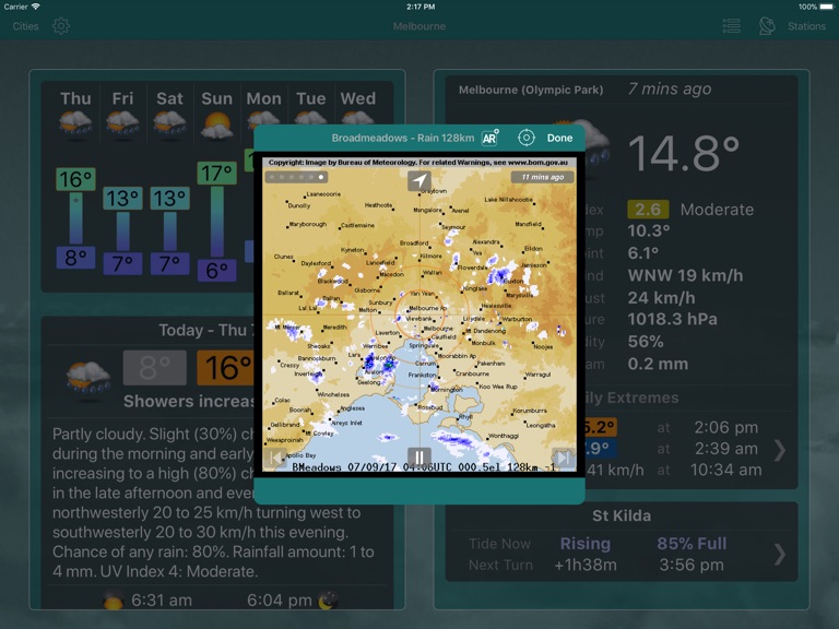 【图】Oz Weather Plus(截图3) 【图】Oz Weather Plus(截图3)