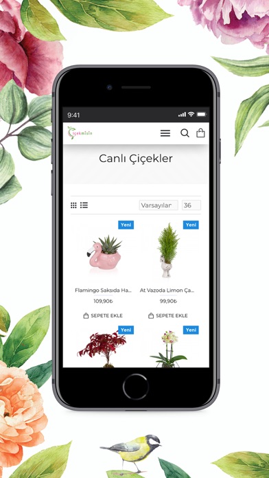 Çiçekmisin – Hediye & Çiçek Screenshot