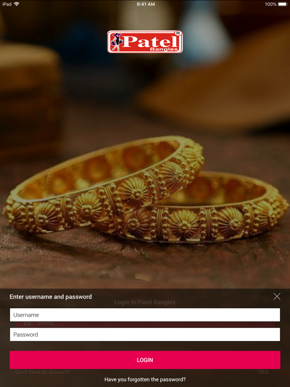 Patel Bangles iPad screenshot
