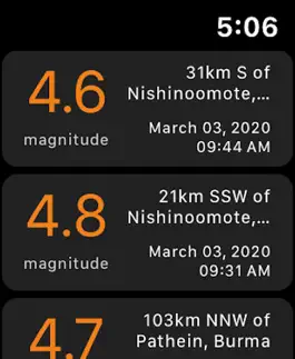 Game screenshot Earthquake Monitor hack