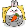 Cute Chubby Rabbit delete, cancel