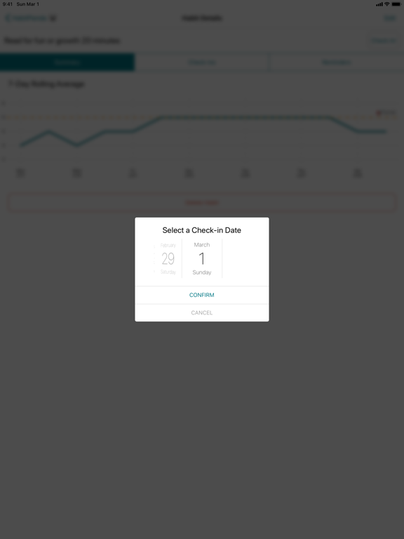 HabitPanda iPad screenshot 3 - Productivity app