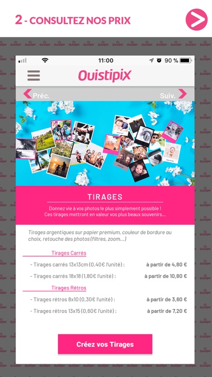 Ouistipix : Impression photo