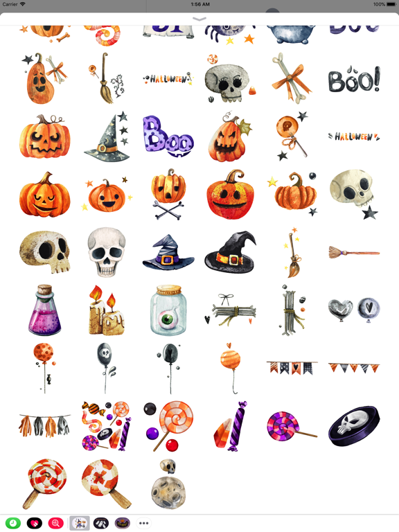 Screenshot #6 pour Nice Watercolor Halloween Pack