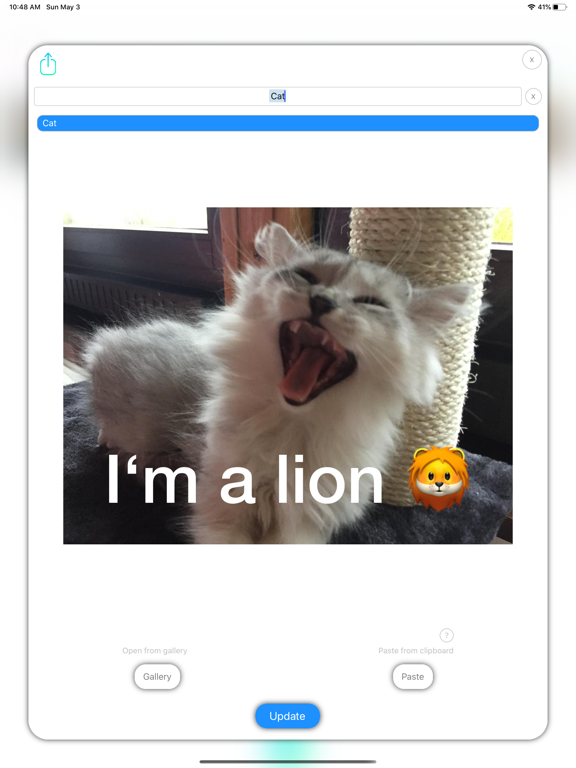 Meme Saver iPad screenshot 4 - Photo & Video app