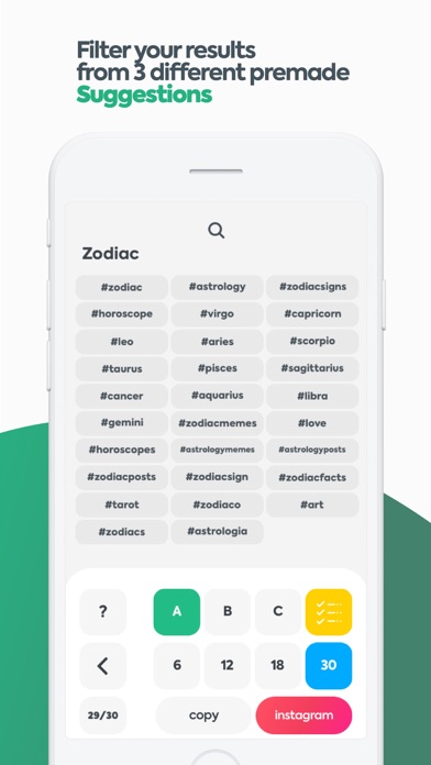 Hashtag Pro - Tag Generator Screenshot