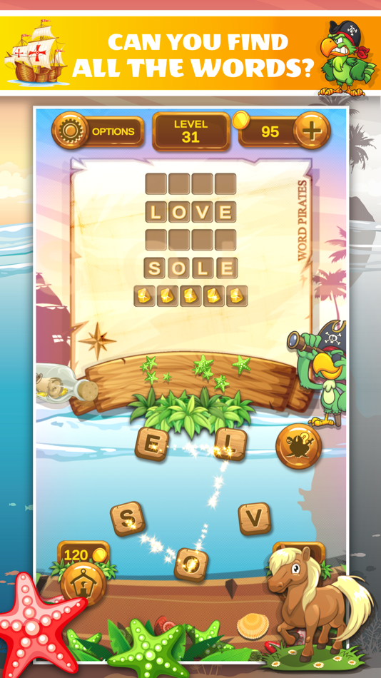 Word Pirates: Word Puzzle Game - 1.3.1 - (iOS)