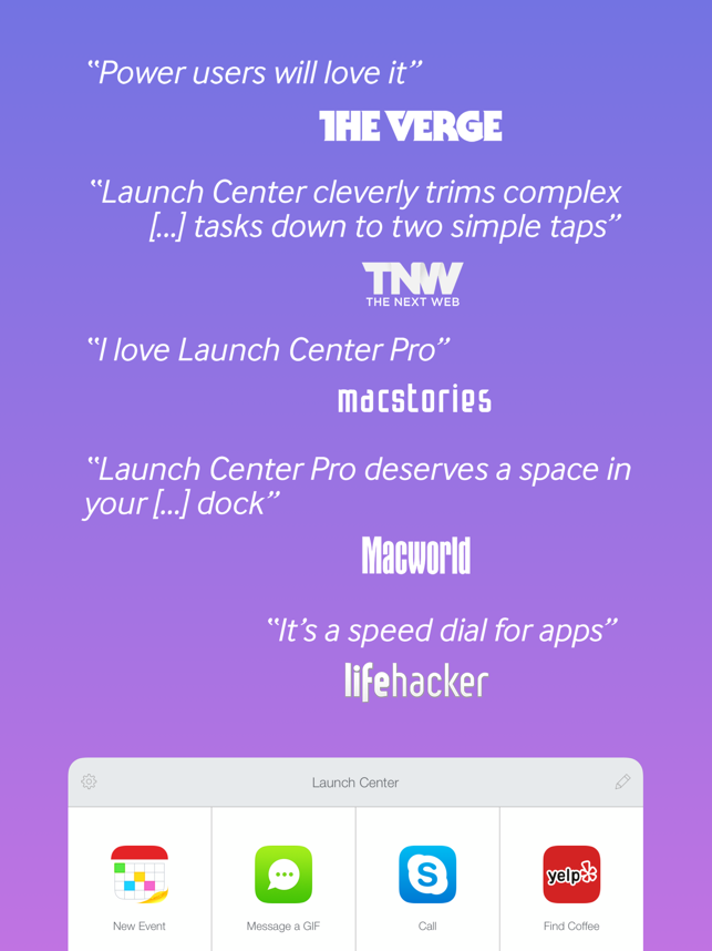 ‎Launch Center Pro - Icon Maker Screenshot