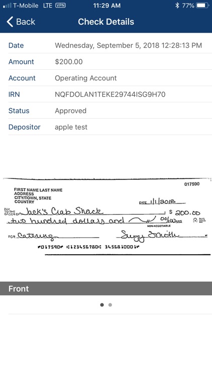 UMB Mobile Deposit Business screenshot-4
