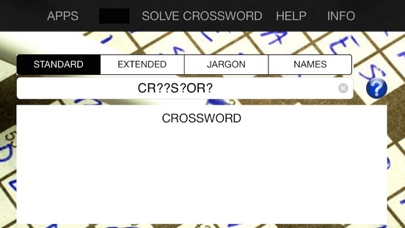 Crossword Solver Silver Screenshot