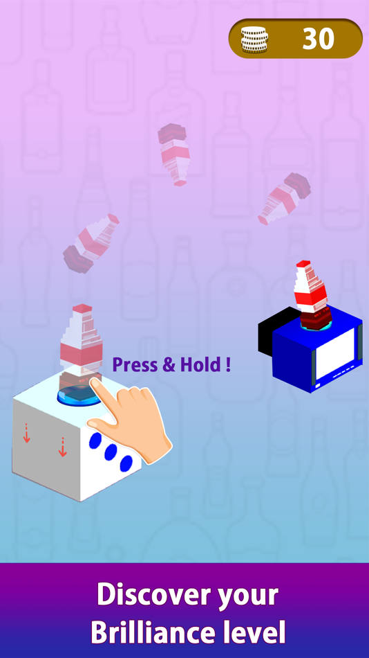#5. Impossible Bottle Flip 3D Game (iOS) 由: Aysha Sehar