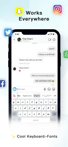 Game screenshot Fonts-Cool Keyboard for iPhone hack
