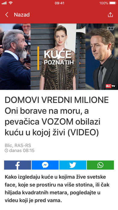 Blic Screenshot