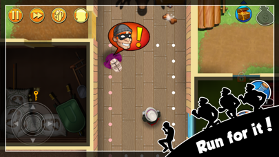 Screenshot from Robbery Bob - Escape from cops