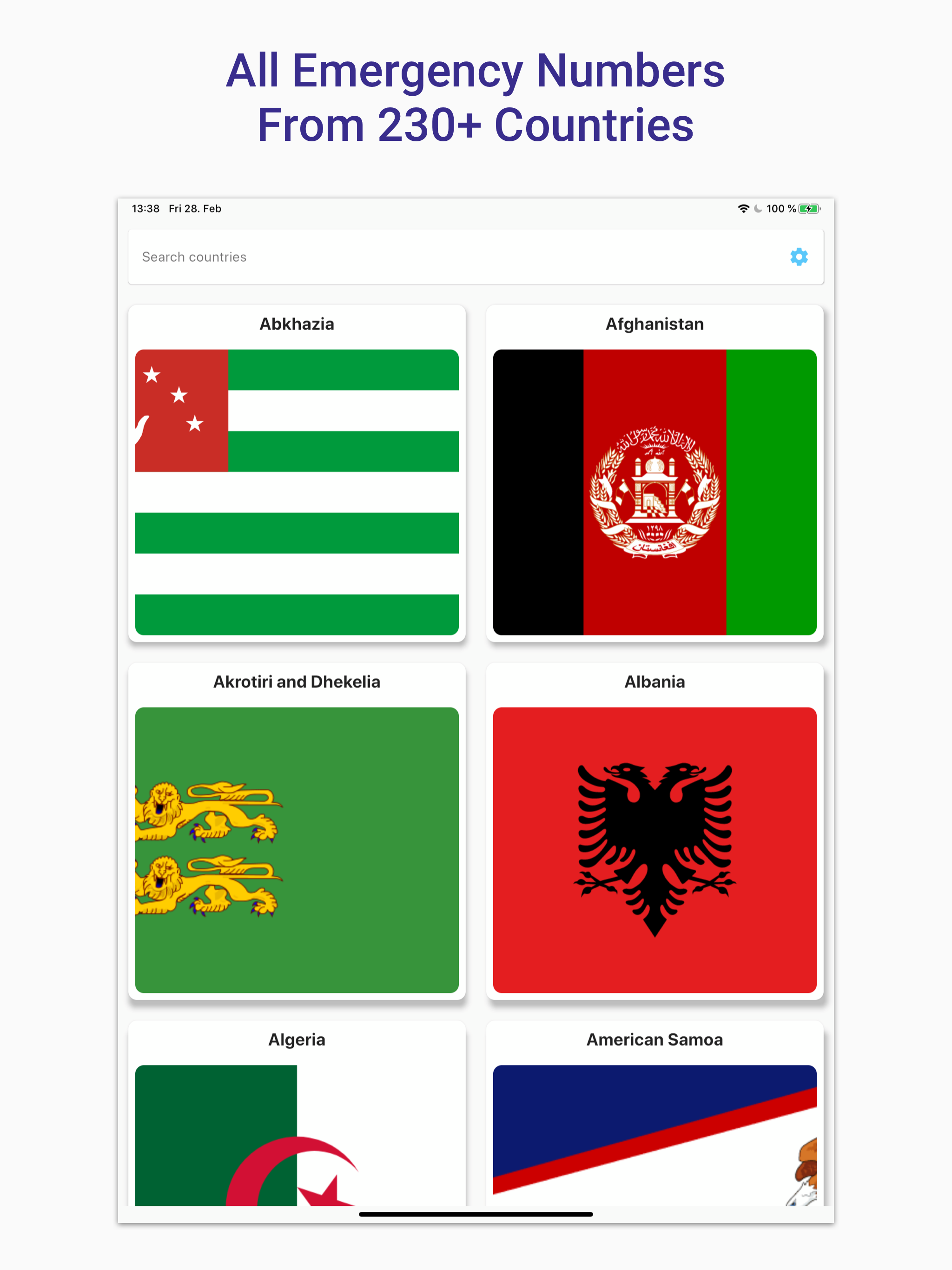 World Emergency SOS Numbers screenshot 6