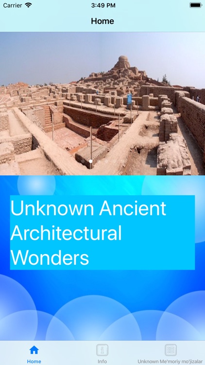 Unknown Ancient Architectura