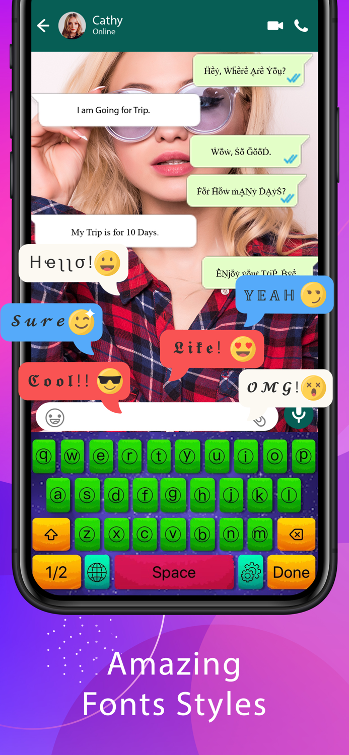 Fontify -Font and Emoji Keyboard