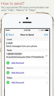SA Group Text Lite iphone bilder 3