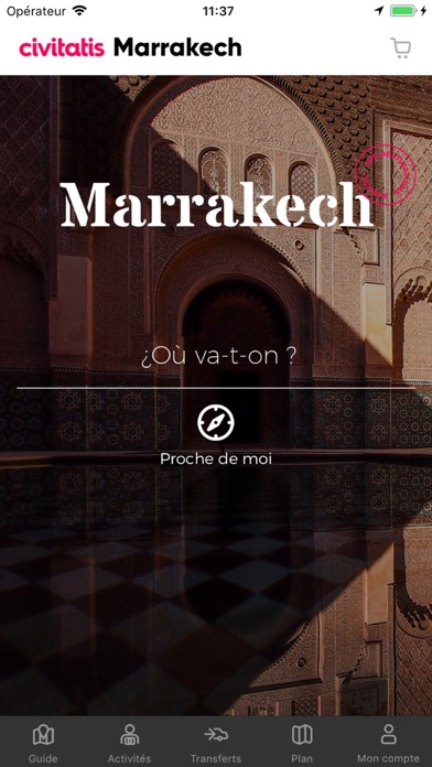 Screenshot #1 pour Guide Marrakech Civitatis.com
