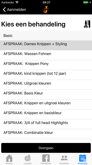 App screenshot