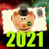 2021 Happy New Year Greetings icon