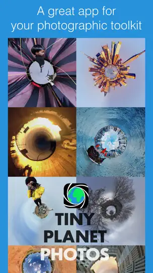 Скриншот Tiny Planet Photos And Video на iPhone 5