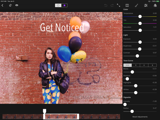Cinemagraph Pro iPad app afbeelding 5