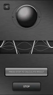 analyse de stress vocal farce iPhone Captures Décran 3